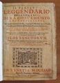 IL PERFETTO LEGGENDARIO della VITA di N. S. GIESU CHRISTO, Ed. Miloco, 1673*