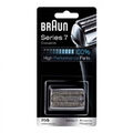 Braun 70S Scherkopf für Rasierer Series 7 Scherteilekassette Kombipack Silber