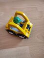 PLAYMOBIL 123 6775 Radlader Bagger mit Bauarbeiter ohne Schaufel 