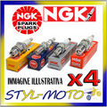 Set 4 Kerzen NGK Spark Plug BPR6ES Fiat Regatta 70 1.3 48 Kw 149A7. 1986