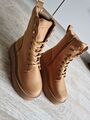 Schuhe Stiefelette Damen ASOS Größe 37 braun Neuwertig