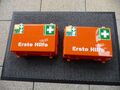 Erste Hilfe Notfallkoffer Verbandskasten DIN 13164 Verbandskasten Söhngen orange