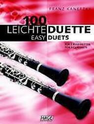 100 leichte Duette für 2 Klarinetten | Buch | 9783866261822