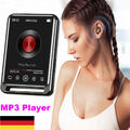 Mini Bluetooth MP3 Player HiFi Bass Musik Spieler LCD Display FM Radio Audio16GB