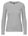 Damen Langarmshirt Fairtrade Bio Baumwolle Langarm Shirt Rundhals Jersey XS-XXL