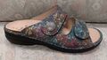 Finn Comfort Sansibar garden multi Flowerprint incl. Schuhbeutel Wechselfußbett