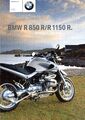 BMW R 850 1150 R Prospekt 2003 7/03 D brochure catalogue broschyr catalog