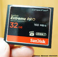 SanDisk Extreme Pro 32 GB Compact Flash CF Speicherkarte 160 MBs UDMA 7