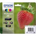 Epson Druckerpatrone T2986, 29 Original Kombi-Pack Schwarz, Cyan, Magenta, Gelb