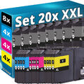 20x XL PATRONEN kompatibel BROTHER MFC-J480DW J880DW J4420DW J4620DW J4625DW