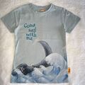 Next Julia Donaldson The Snail and The Whale Blue T-Shirt Top Alter 6–7 Jahre