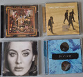 4 CDs Take That, Ed Sheeran & Adele 