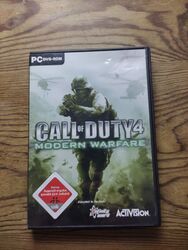 Call of Duty 4: Modern Warfare PC  DVD Top Zustand usk 18 Komplett in Deutsch