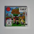Animal Crossing: New Leaf + Case (Nintendo 3DS, 2013) - Tested/Working 