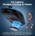 QI Kabelloser Wireless Ladepuk für Logitech Mäuse Ladegerät