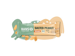 Hans Brainfood Bio Energieriegel Salted Peanut Vegan 35g (56,86 EUR/kg)