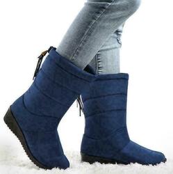 Damen Winter Wasserdicht Schneeschuhe Warm Stiefel Stiefeletten Flache Boots/NEU