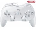 Wii - Original Controller / Pad #weiß Classic Gamepad Pro [Nintendo]