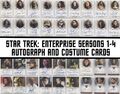 STAR TREK ENTERPRISE SEASONS 1-4 - AUTOGRAMM-SAMMELKARTEN - Mehrfachangebot