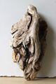 Treibholz Schwemmholz Driftwood  1 knorrige   Skulptur Basteln Dekoration 26 cm