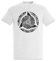 Viking Raven Circle T-Shirt Walhalla Vikings Odin Odhin Thor Symbol Loki Rabe