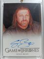 2013 Game of Thrones Season 2 Rittenhouse Sean Bean as Eddard Stark Autograph 