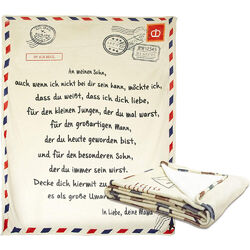 Neu Briefe an meine Tochter/Sohn Liebesdecke Druckdecke auf dem Bettgeschenk