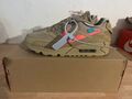 Nike Air Max 90 Off-White Desert Ore Sneaker Turnschuhe Neu EU 40.5