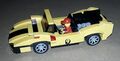 LEGO® City großes gelbes Auto Cabriolet mit Figur