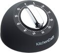 Kitchencraft mechanisch schwarz Küchentimer Aufziehen KCMTIMBLK