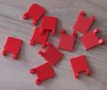 LEGO®  10 Stück,  2 x 2 für z.B. für 6285 (2335) Fahne, Flagge, Rot