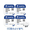 4 x Varta 377 SR626SW Uhren Batterie Knopfzelle SR66 SR626 AG4 1,55V Silberoxid