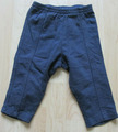 HOSE STOFFHOSE LANG JUNGE MÄDCHEN UNISEX BABY 74 DUNKELBLAU SPORTHOSE 