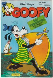 ✪ GOOFY #8/1983, Ehapa/Disney COMICHEFT TOP Z1