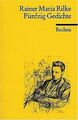 Fünfzig Gedichte von Rilke, Rainer M | Buch | Zustand gut