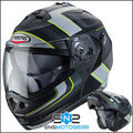 Caberg Duke II 2 Motorrad Klapphelm/Front - Tour matt schwarz/gelb