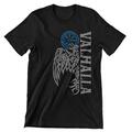 Rabe Valhalla Vegvisir viking Raven Runen Wikinger Walhalla Vikings T-Shirt  A10