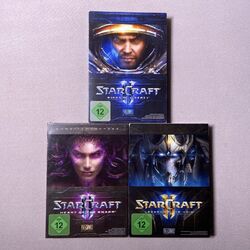 🪐 Starcraft 2 - Wings of Liberty + Heart Of The Swarm + Legacy Of The Void