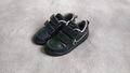 Nike Pico 4, Gr. 27, Sneaker, Leder, schwarz/grau, Klettverschluss