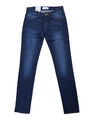 Cross Damen Jeans Hose Adriana Super Skinny Low Waist Blau P461-180 in W26 u W27