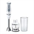 BRAUN Stabmixer-Set MultiQuick 5 Vario MQ 5220 WH (Edelstahl, 1000 Watt)