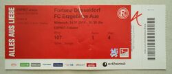 VIP TICKET 2017/18 Fortuna Düsseldorf - Erzgebirge Aue