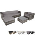 Poly Rattan Garnitur Sitzgruppe Rattanmöbel Sofa Möbel Gartengarnitur Lounge Top