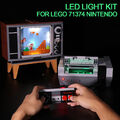 DE LED Für Lego 71374 Licht Kit Nintendo Unterhaltungssystem Supermario No Model