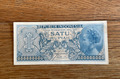 1 Rupie Indonesien 1956 Banknote 1 Rupiah Indonesia Geldschein Asien