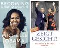 Michele Obama, Becoming + Zeigt Gesicht! 2er Set!