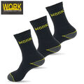 10 | 20 Paar Arbeitssocken WORK Herrensocken Socken Baumwolle Schwarz