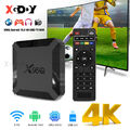 Neu X96Q Android 10.0 4K HD WIFI Smart TV BOX Media Player Quad Core 8GB 2023 DE