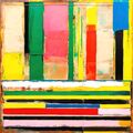 Ausstellungsstück! Abstrakt Stripes 04  Modern Pop Art/Leinwand/XXL/Bauhaus Stil