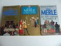 Lot de 3 livres de poche Robert Merle Fortune de France. N° 2383,N° 14865,N°2384